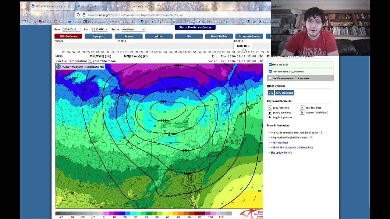 March 12th, 2026 Lansing Area Forecast