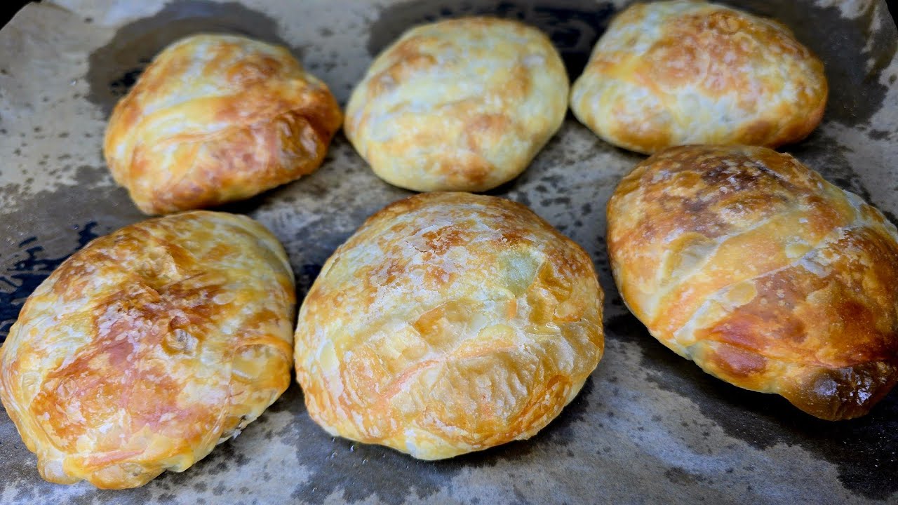 Only Flour, Salt, and Water! Incredible Ground Beef Pastry