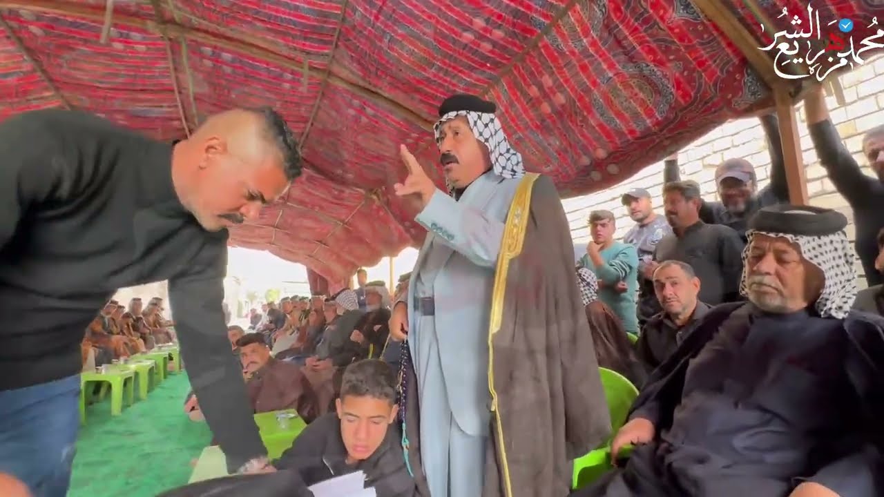 فصّل عشائري_تحويلة قبيلة ال ازريج على قبيلة البومحمد البيضان بيت كضيب