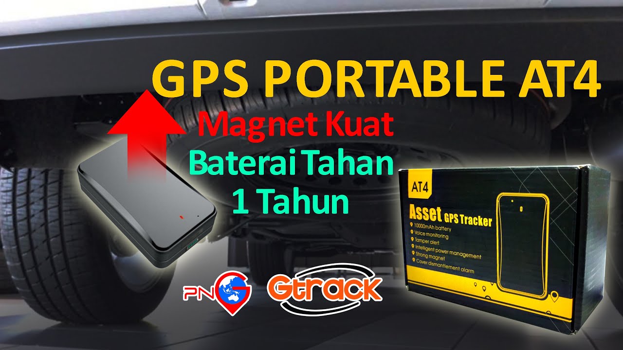 GPS Portable AT4 - Unboxing | GPS Tracker Waterproof | GPS Isi Ulang