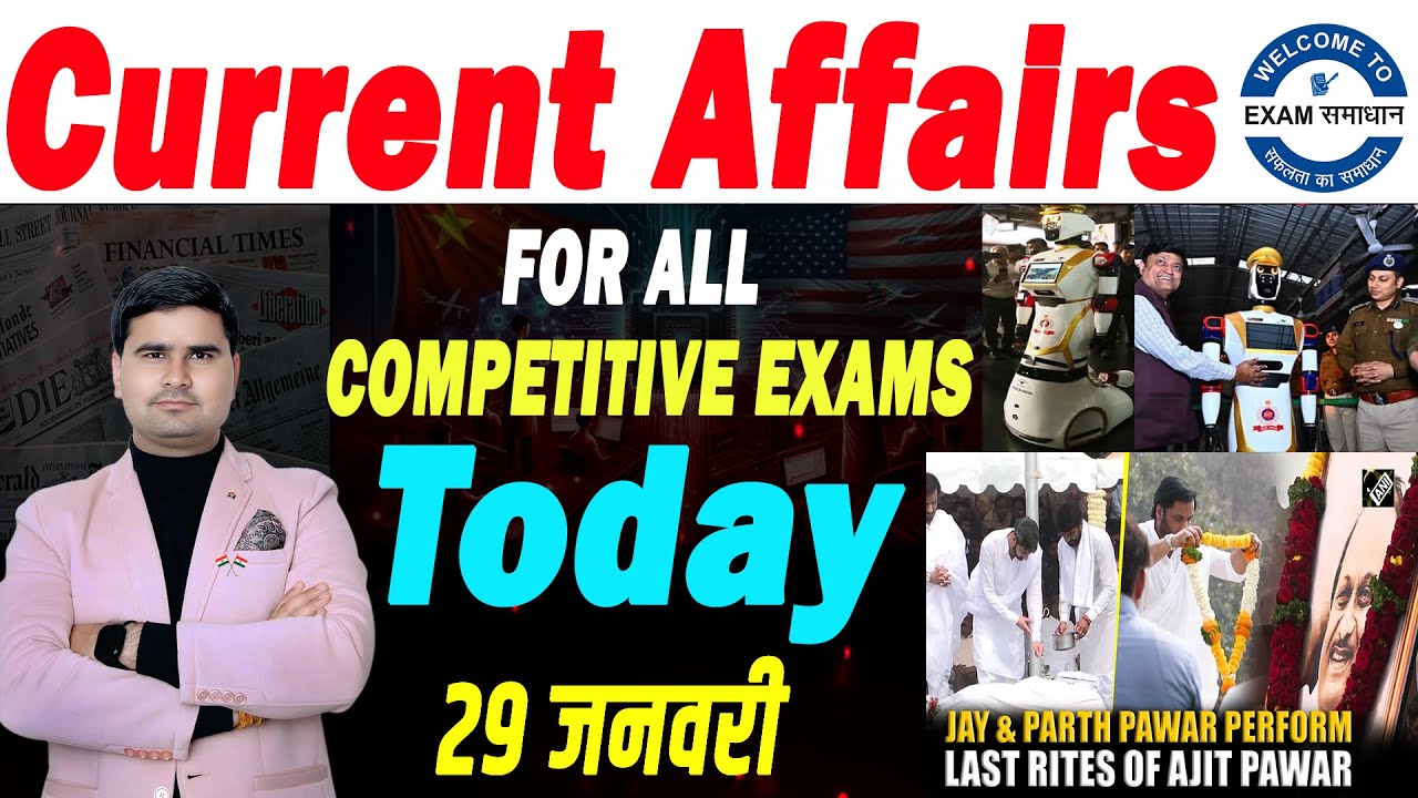 Current Affairs Today | 29 January Current Affairs 2026 | Daily Current Affairs Update |Abhishek sir