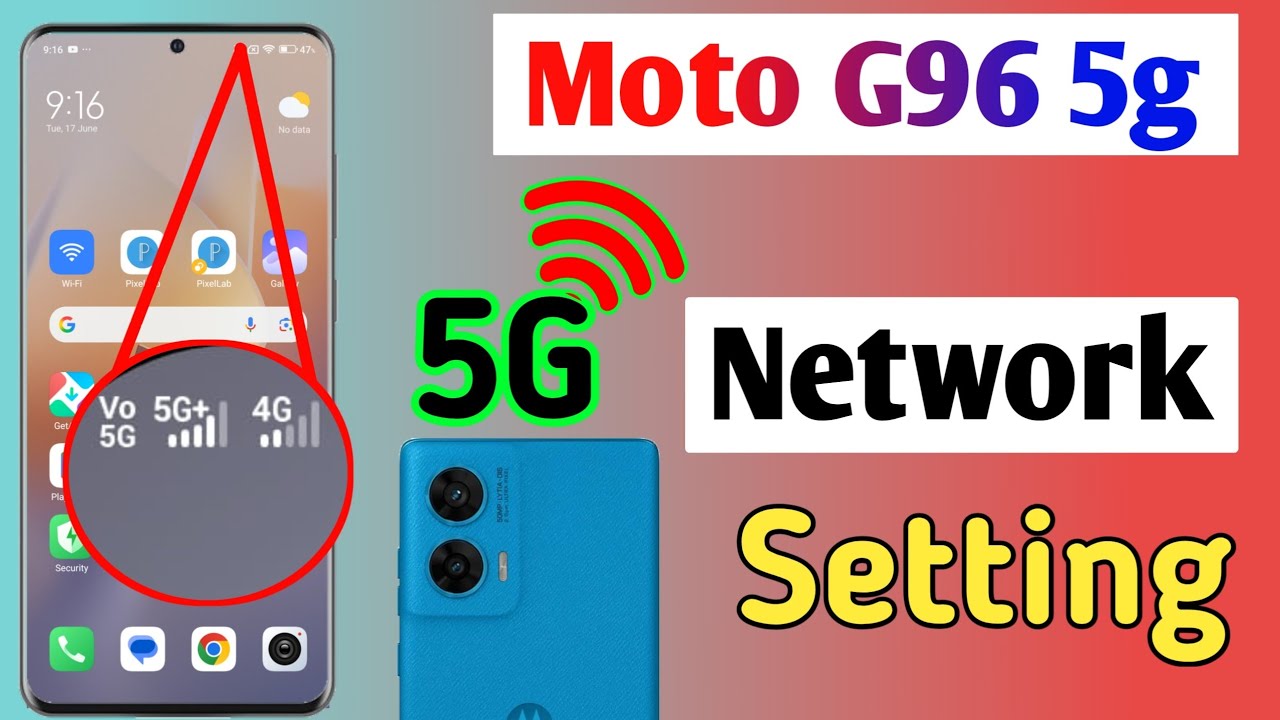 Moto g96 5g network setting,Moto g96 me 5g network kaise laye, Moto g96 5g setting kaise kare