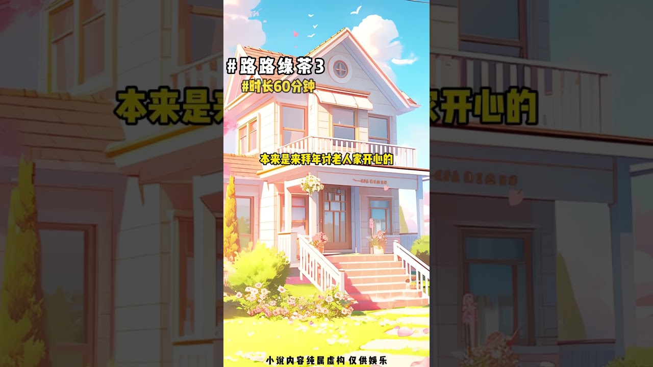 【路路绿茶 第3集】 在得知亲生父母接我回家需要假千金的同意时，我在孤儿院里哭着，死活不肯出去见路家父母，并大声嚷嚷道，家里已经有一个和我一样大的女孩了，我不计较她占据了本该属于我的一切，现在却跟我