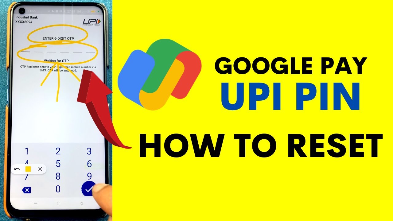 Google Pay - How to Reset Forgotten UPI PIN?