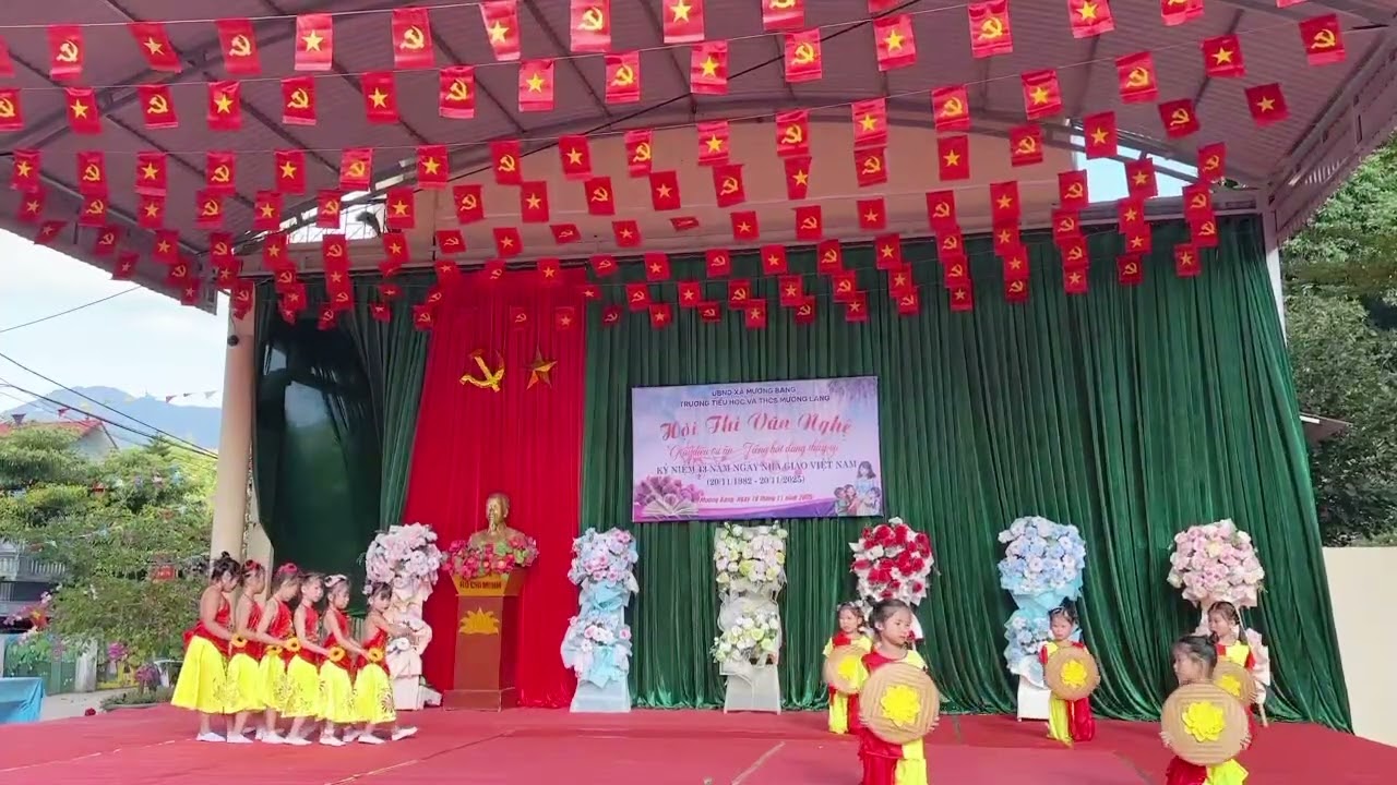 Múa cực đẹp các bạn học sinh trường tiểu học mường lang tỉnh Sơn la ♥️