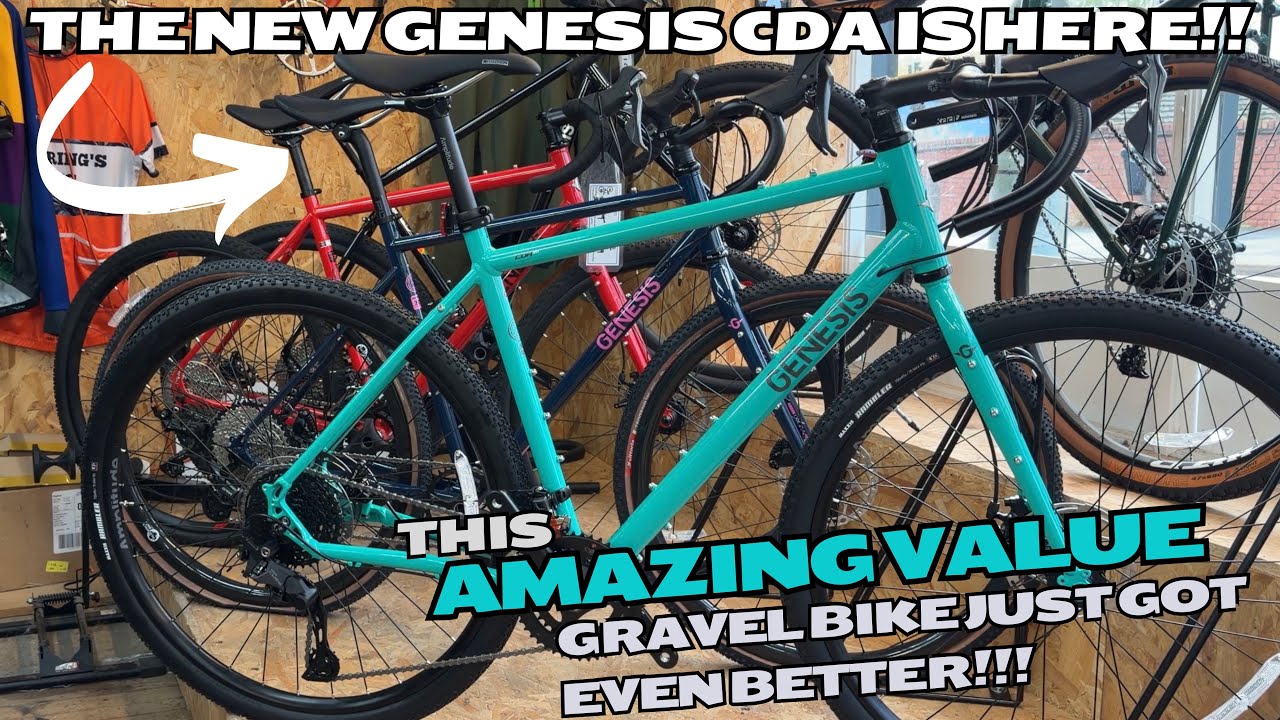 Этот выгодный гравийный велосипед стал еще лучше — новый Genesis CDA!