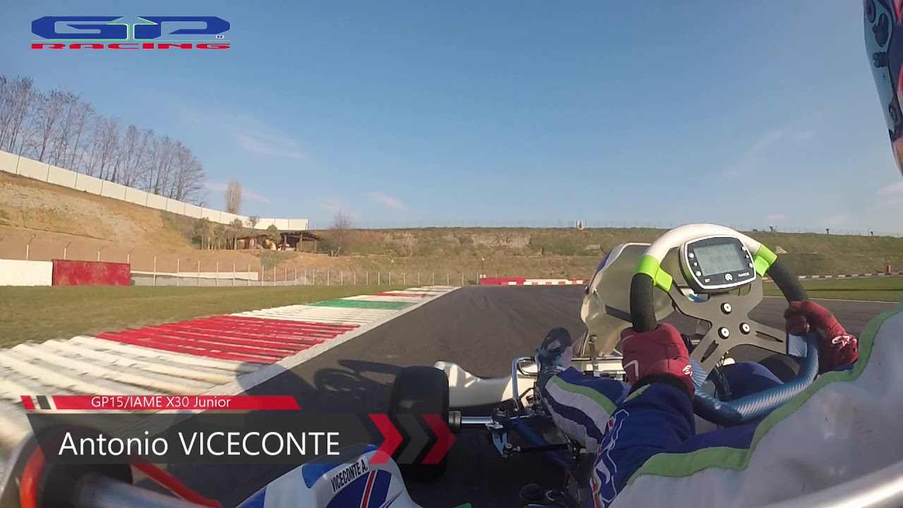 TEST GP15 X30 Junior at Franciacorta Karting - A. VICECONTE