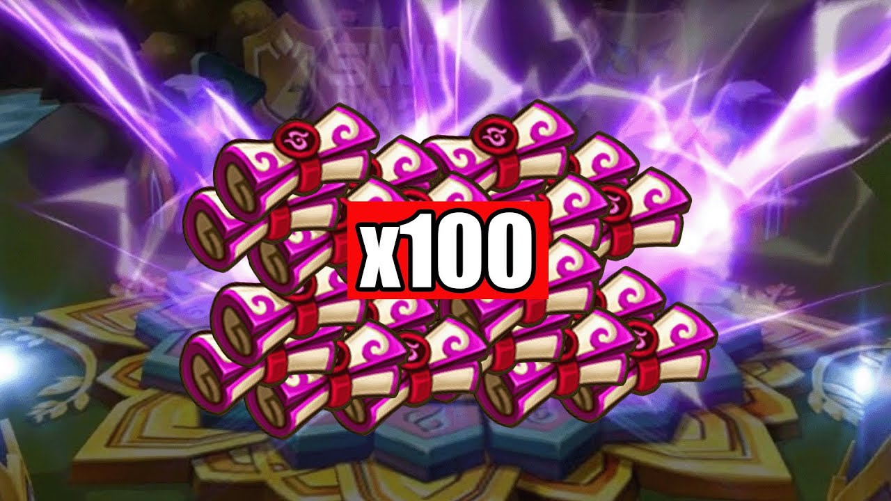 This is what 100 LD Scrolls get you - take a guess!