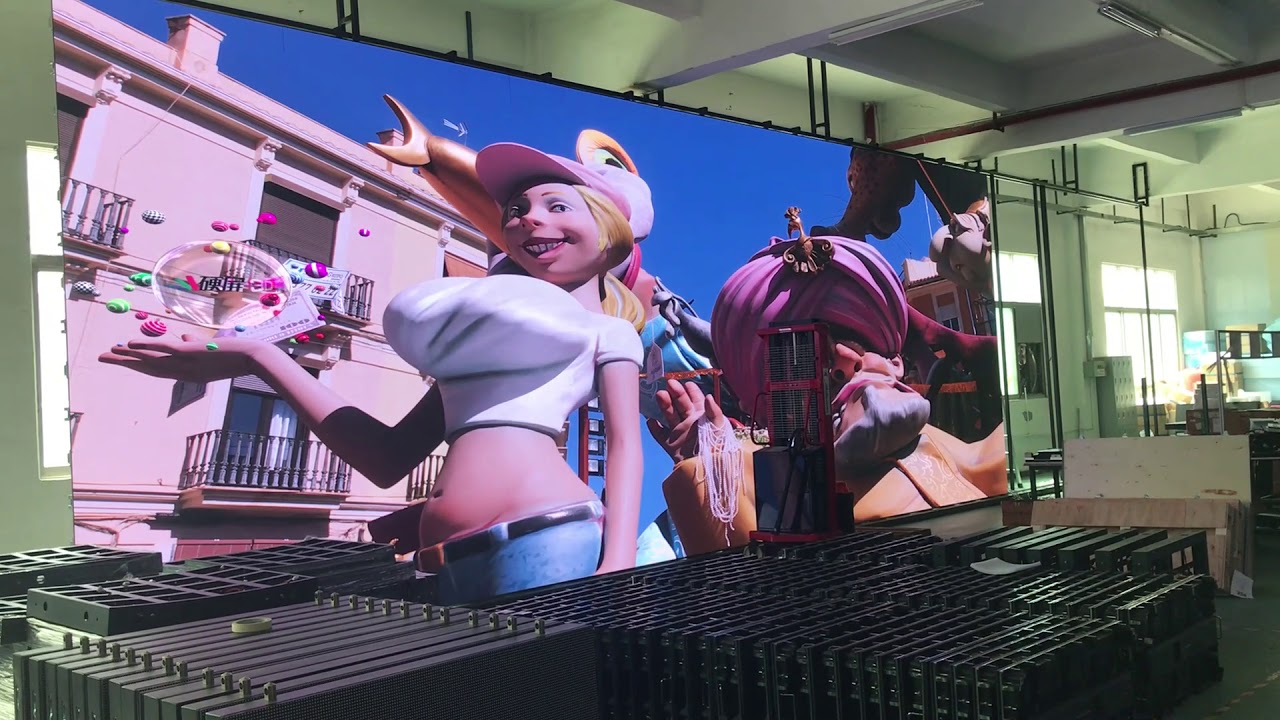 P2.97 high refresh rate LED video wall