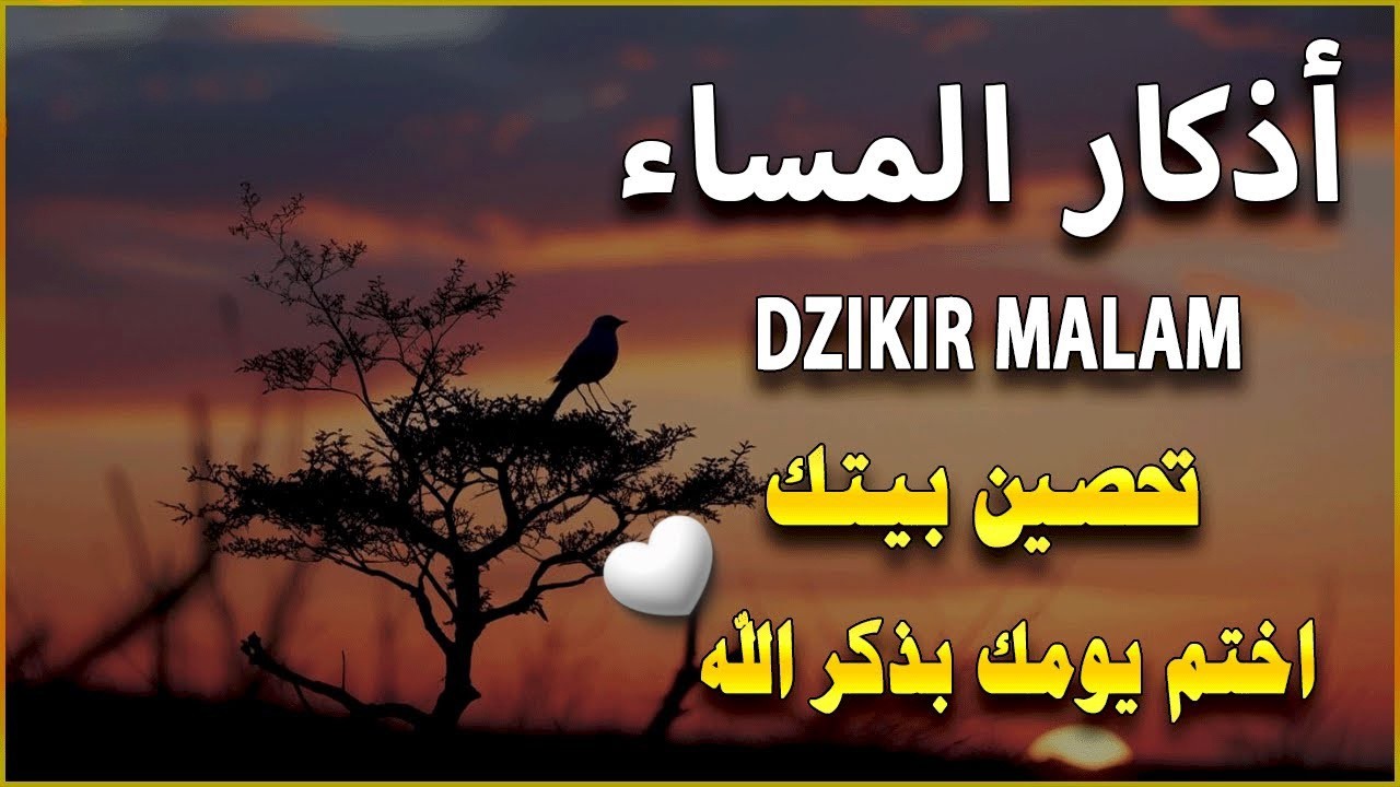 اذكار المساء | راحة وسكينة لقلبك - تحصن بيتك وأهلك | Dzikir Malam - Evening azkar By Alaa Aqel