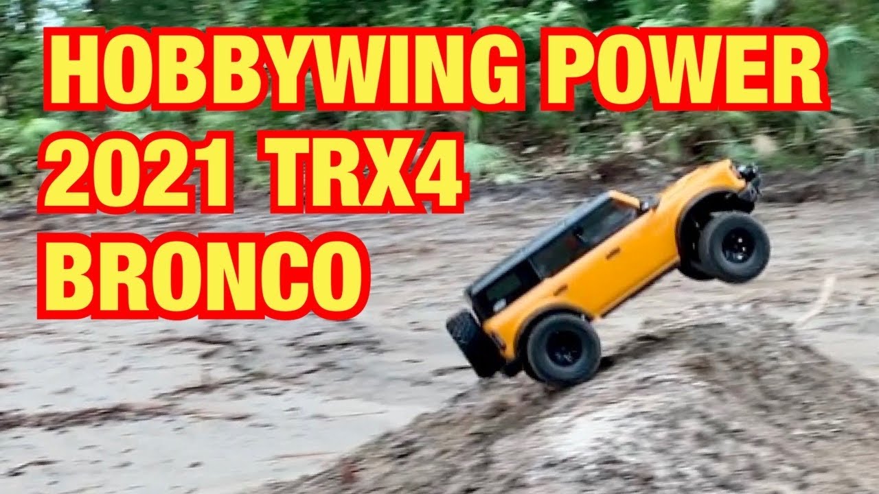New power in the 2021 TRX4 Bronco