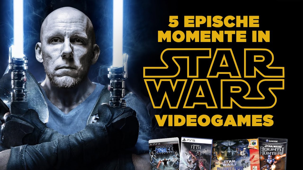 5 epische Momente in Star Wars Videogames | #OldMetalheadGaming