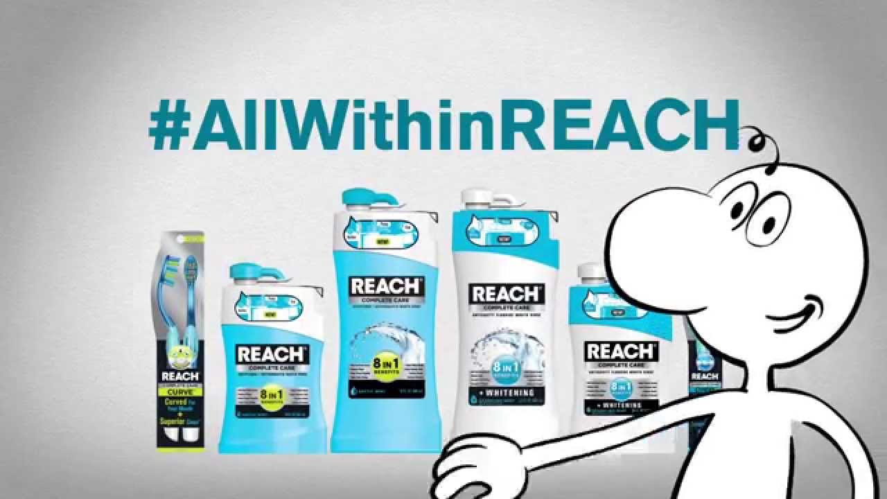 Declutter your countertop with REACH® Complete Care™