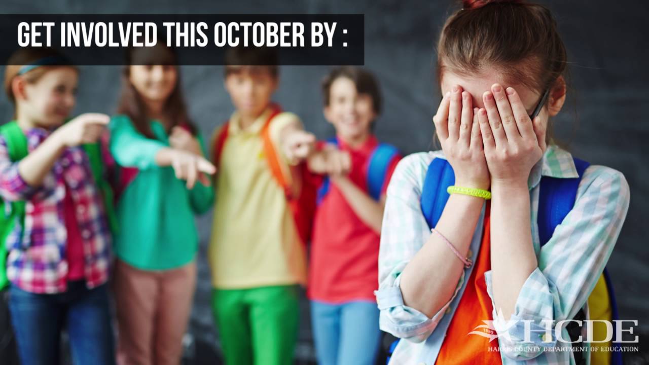 October is National Bullying Prevention Month