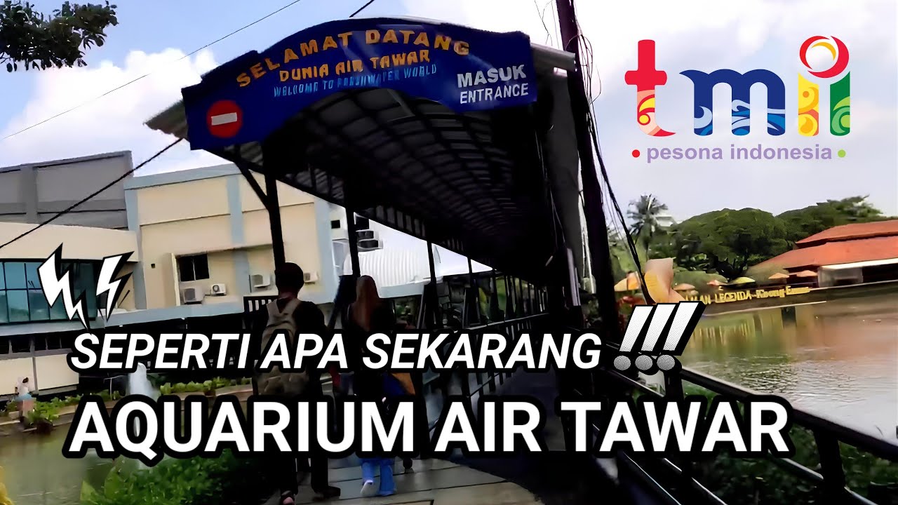 DUNIA AIR TAWAR TMII ITU SERU BANGET 🐠 Cocok Buat Liburan KELUARGA & ANAK-ANAK‼️