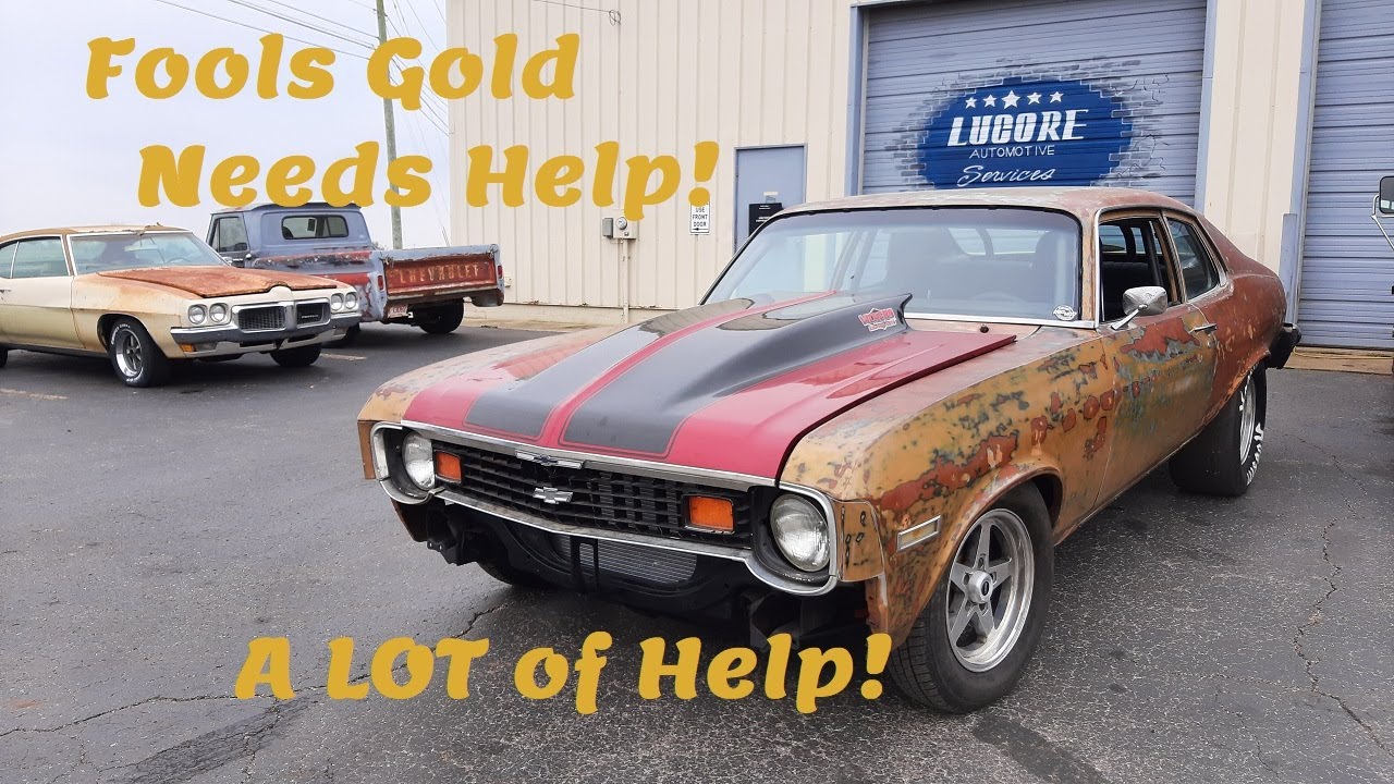 "Fools Gold" Nova from DNR Auto Needs Help! Lots of Suspension fixing and  LITTLE things too