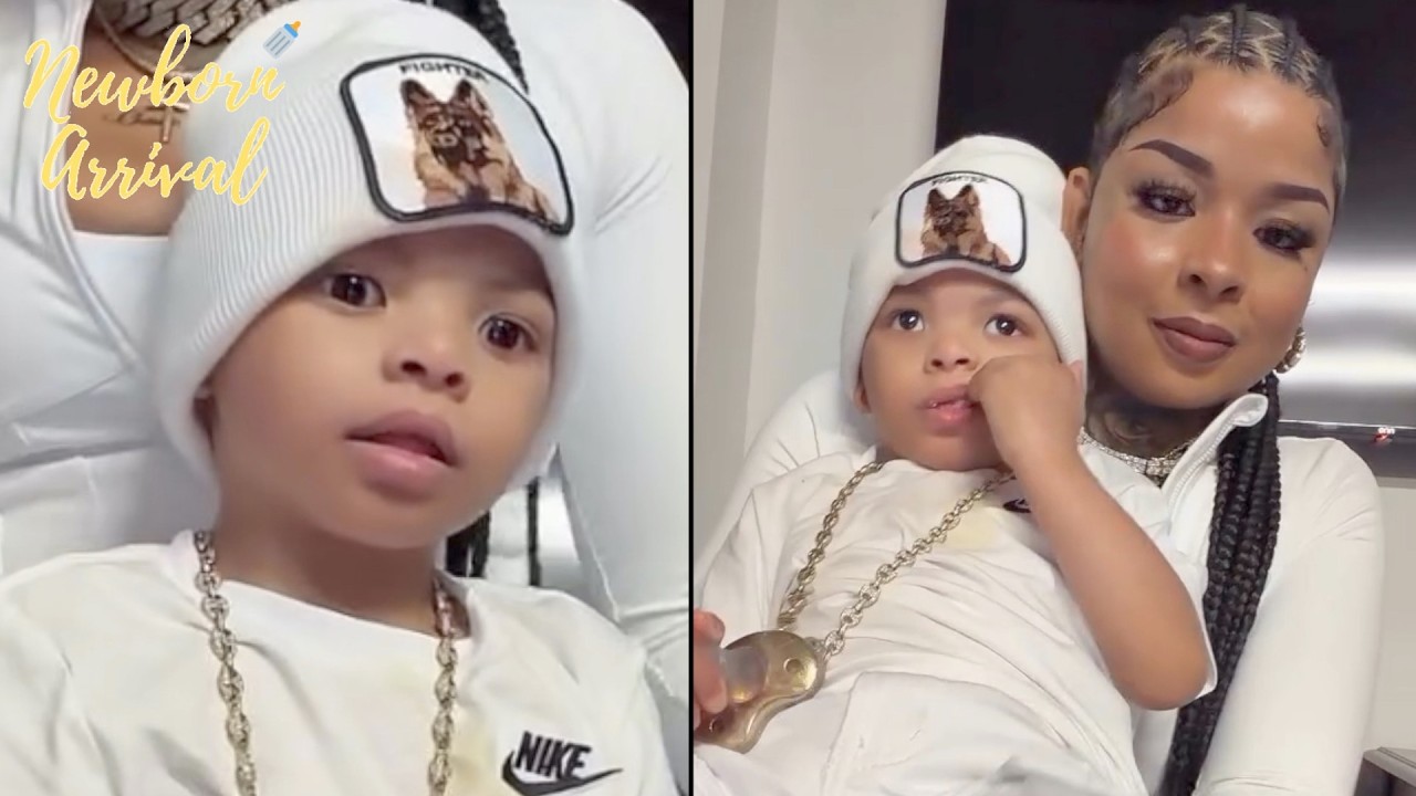 Chrisean Brings Son Junior To Her Boxing Face-Off! 🥊