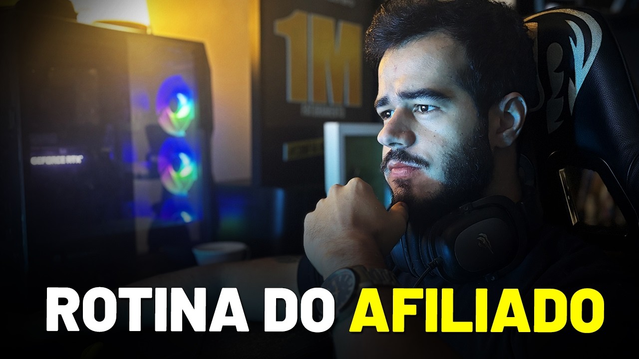 ESSA É A ROTINA QUE TODO AFILIADO INICIANTE DEVERIA SEGUIR (Mudou meu jogo)