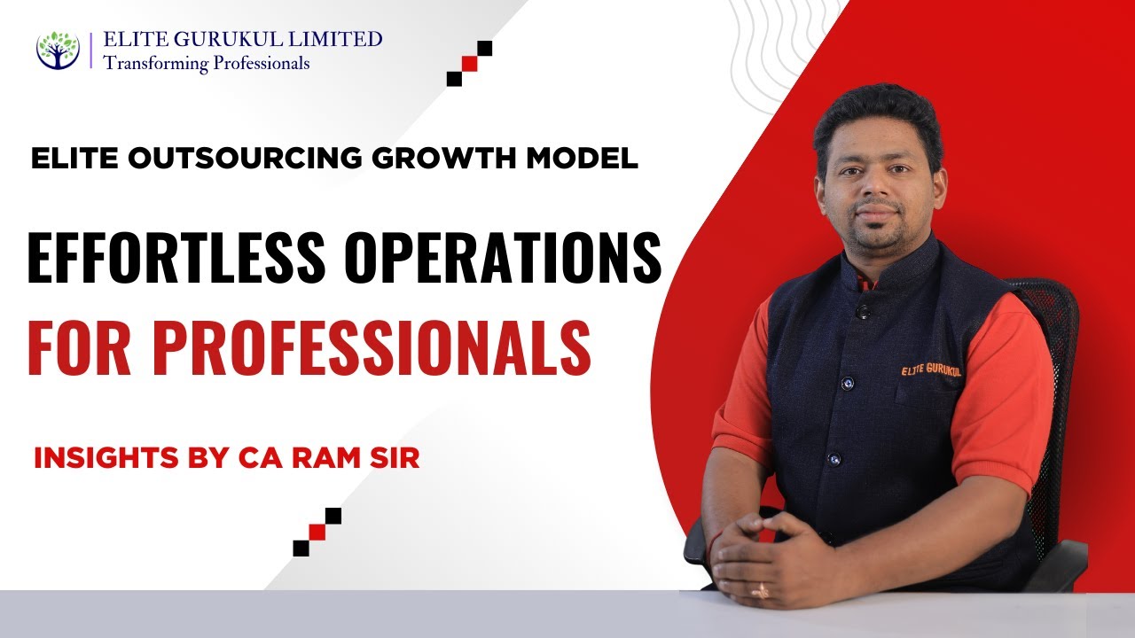 5. Effortless Operations for Professionals | Insights by CA Ram Sir 🚀