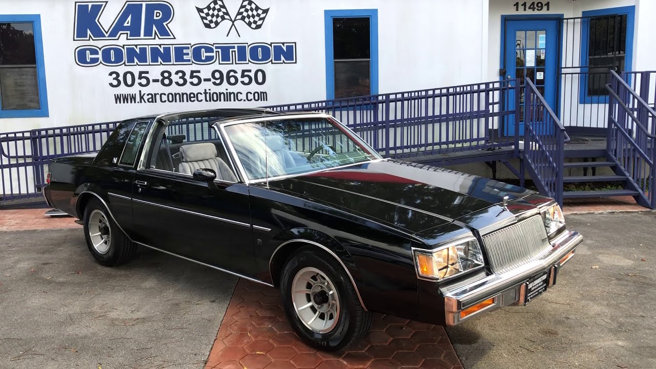 1987 Buick Regal V8 T Type w/TTops
