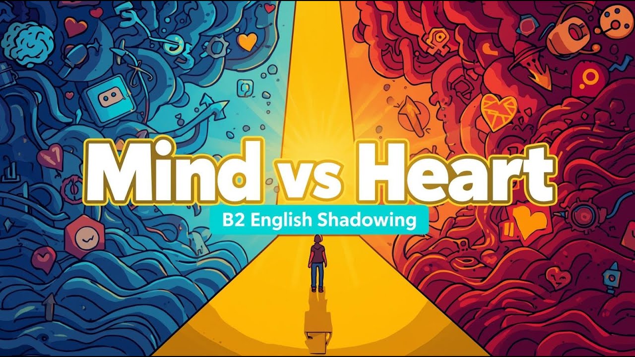 The Hidden Battle Between Your Mind and Your Emotions | B2 English Shadowing