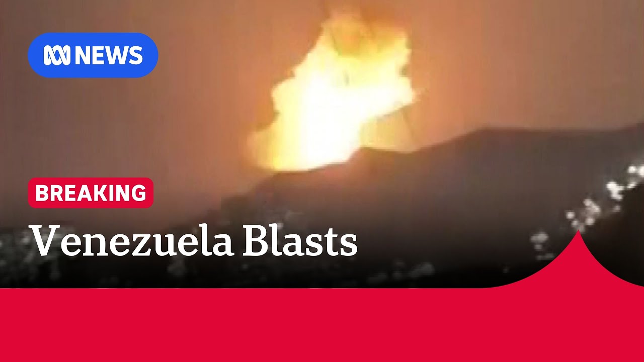 Explosions heard, low-flying aircraft seen over Venezuela's capital Caracas | ABC NEWS