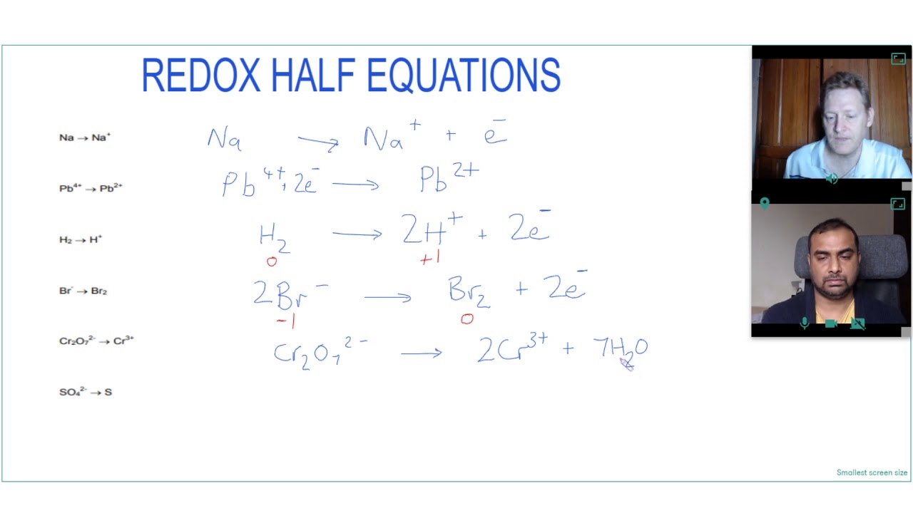 HOW TO BALANCE REDOX HALF EQUATIONS | A Level Chemistry Tutor