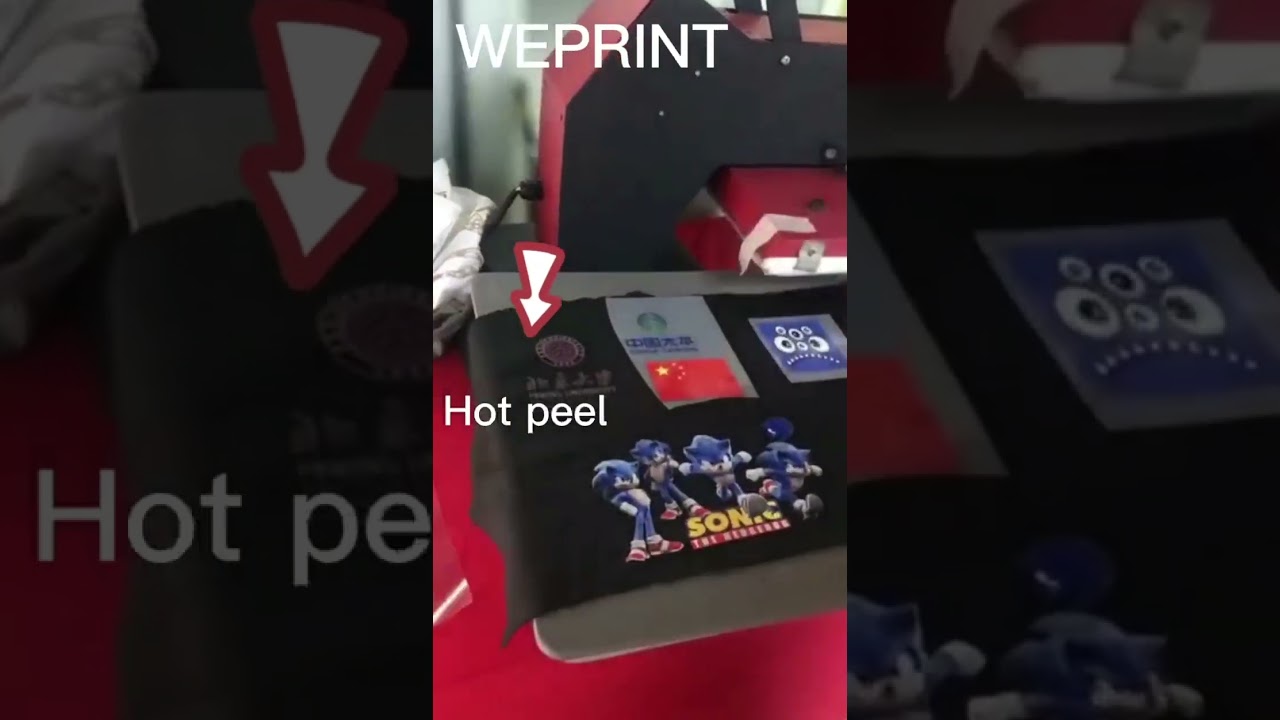 What is hot peel,cold peel,instant peel, roll dtf film dtf sheets film transfer paper transfer film