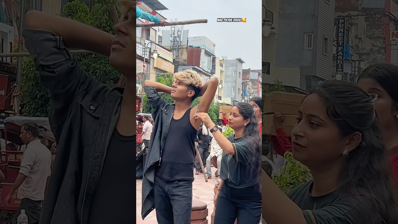 Wao pichhe bachchi ka kala dekho😱🥰#prank#trending#shorts #youtubeshorts #funny#sanamprank