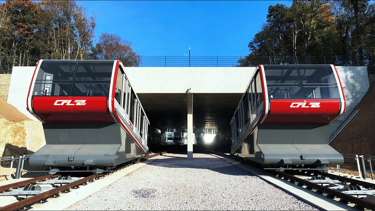 Garaventa 168-FUL "Arrêt Pfaffenthal-Kirchberg" Luxemburg, Luxemburg (2017)