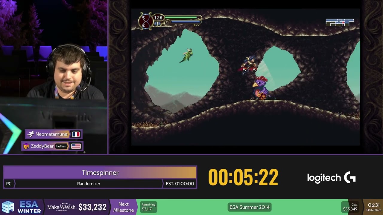 Timespinner [Рандомайзер] от Neomatamune &mdash; #ESAWinter26