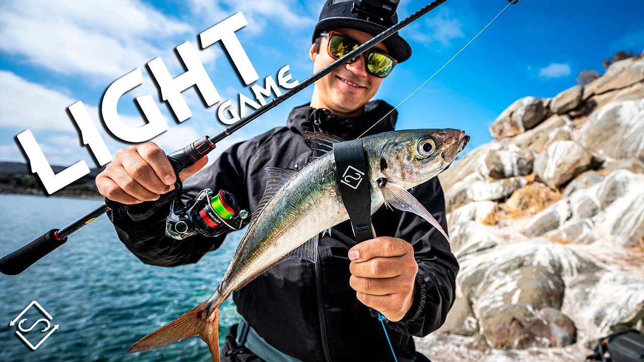 Jornada de ROCK FISHING - PESCA Ultra Ligera - Light Game