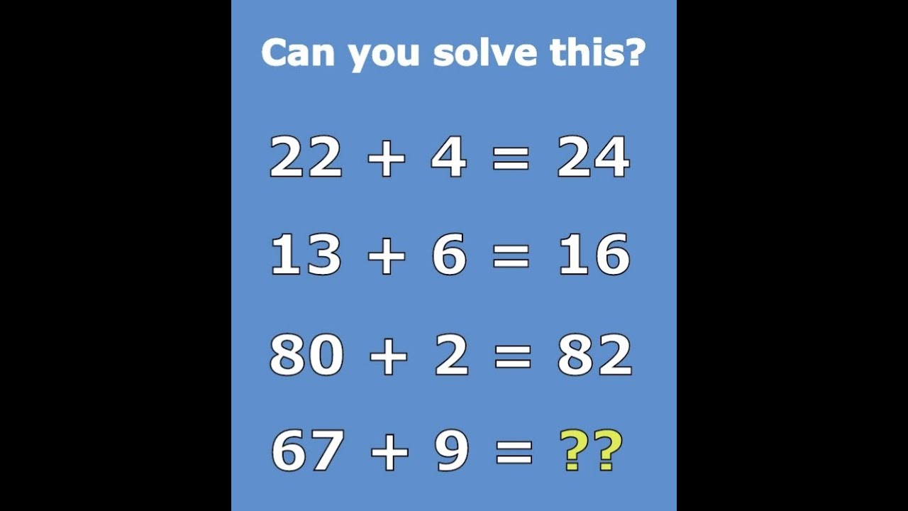 LIVE MATH QUIZ