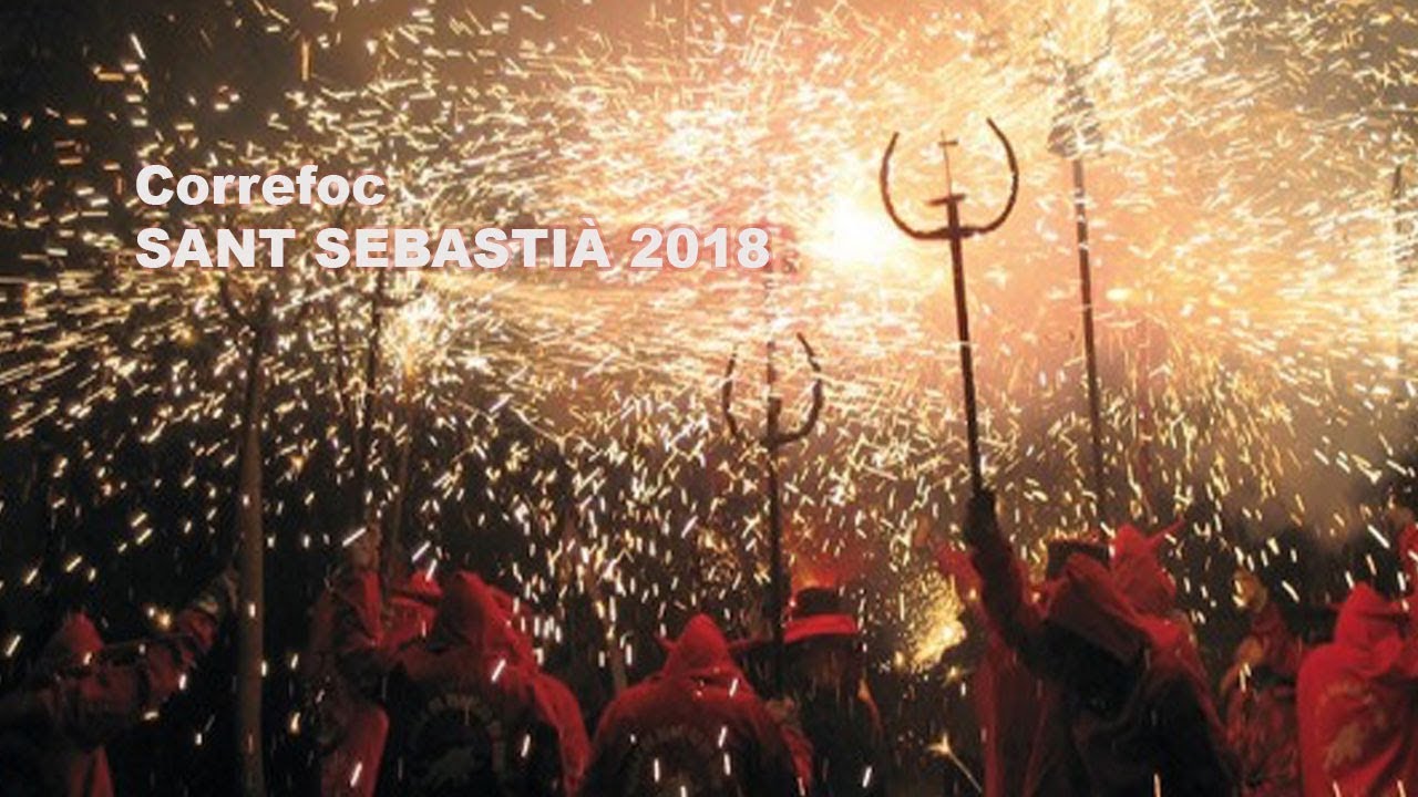 Sant Sebastià 2018 - correfoc