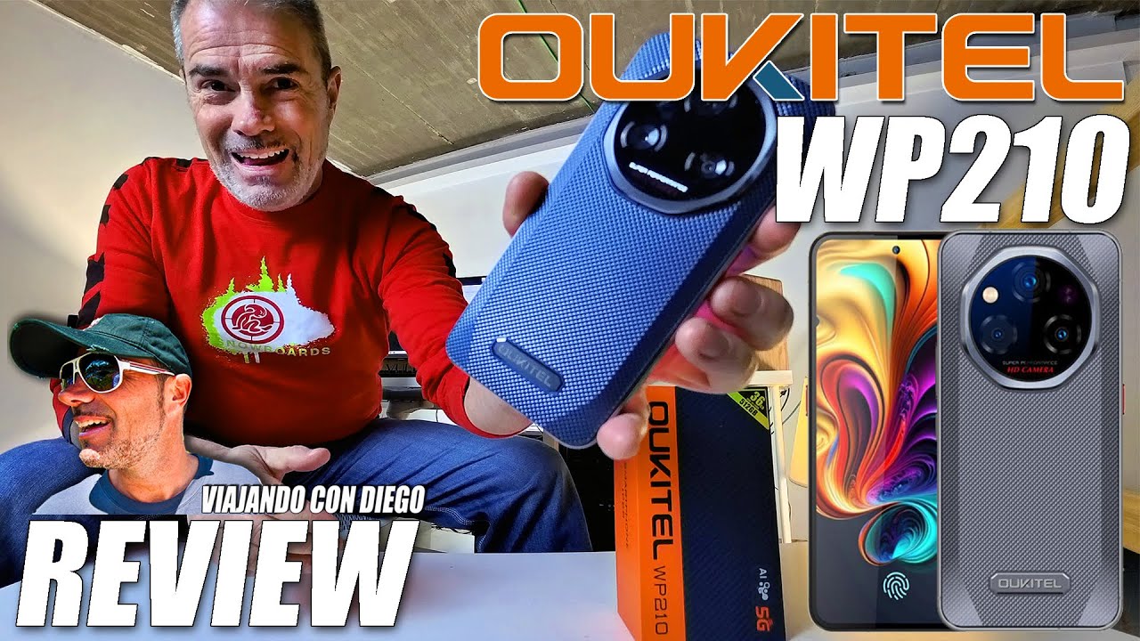 OUKITEL WP210 - REVIEW - VIAJANDO CON DIEGO