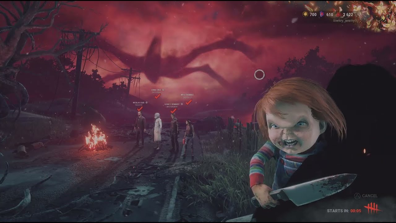 My 1st time playing as CHUCKY! (Dead by Daylight)