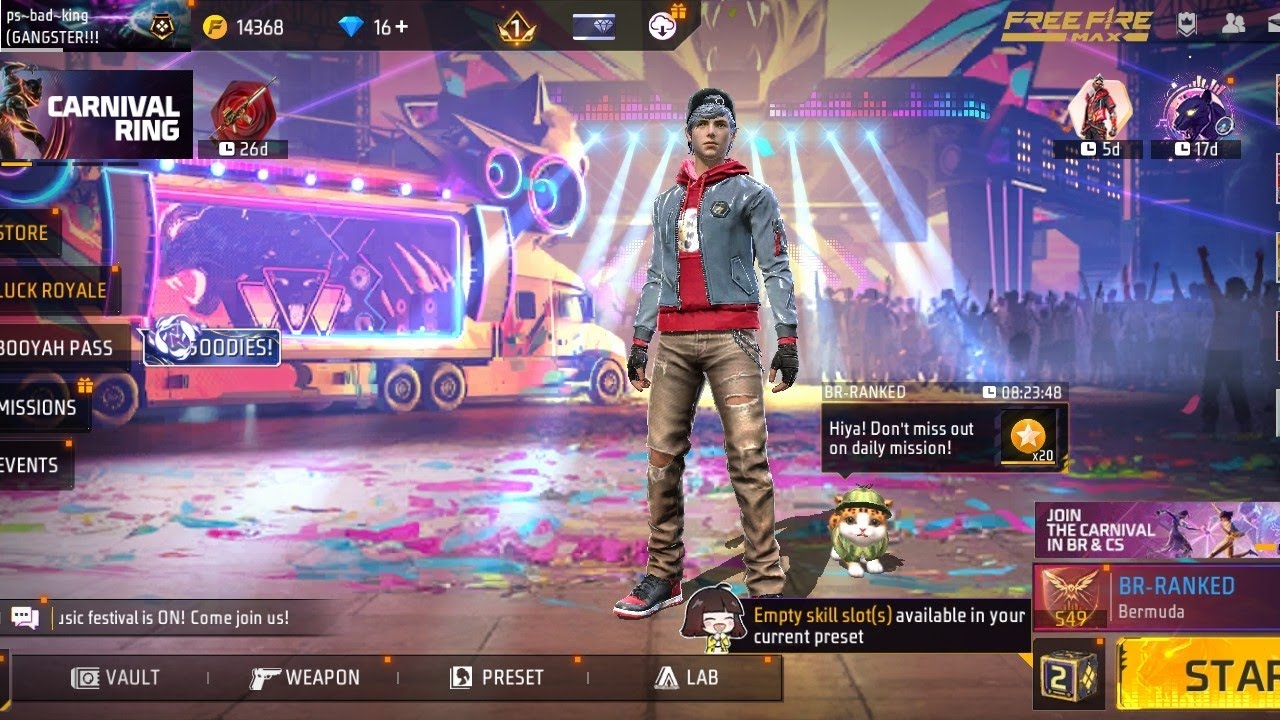 free fire Rank with friends