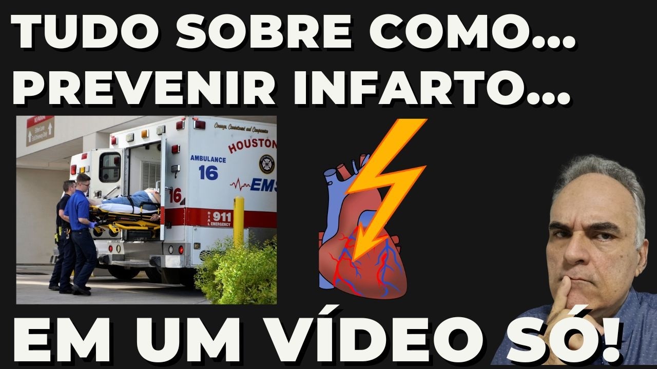 Qualquer um pode prevenir o infarto e o avc! Veja como!