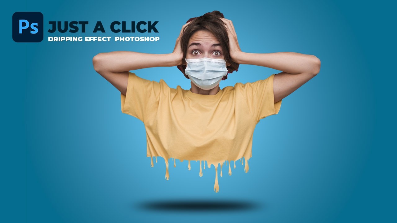 Dripping Effect In Photoshop for beginners