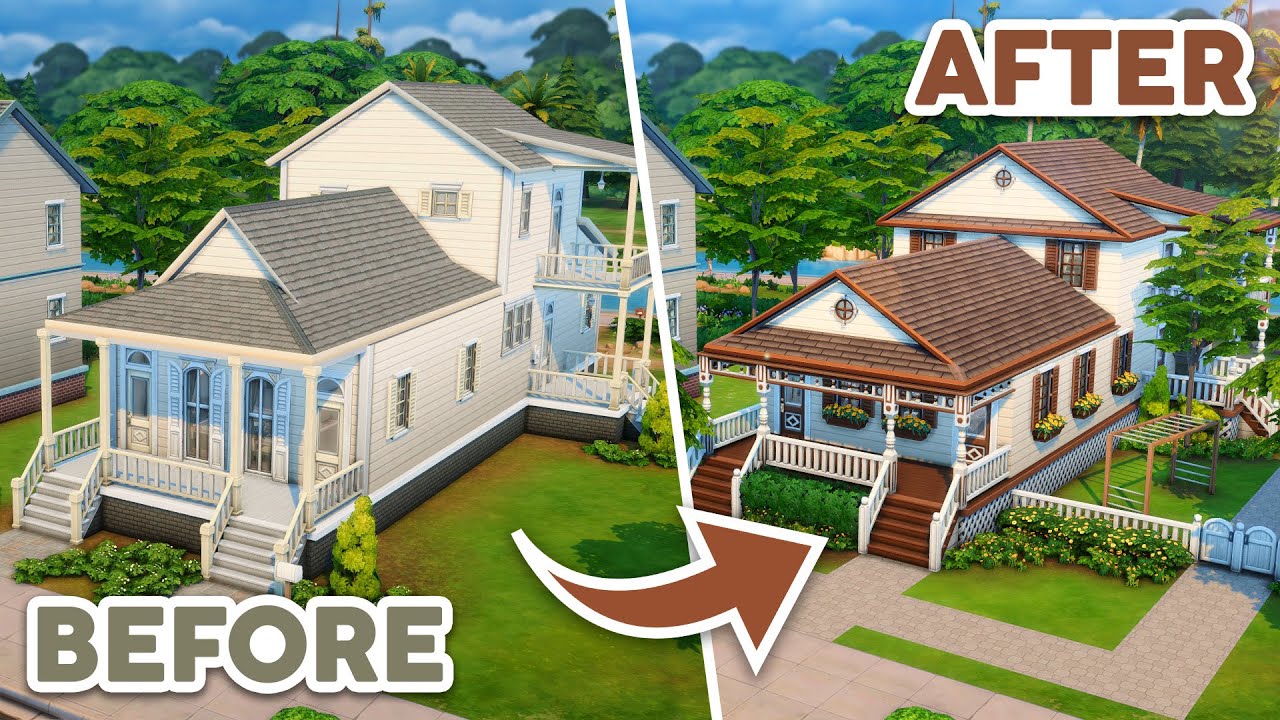 Реконструкция прибрежного насеста // The Sims 4 Быстрая сборка