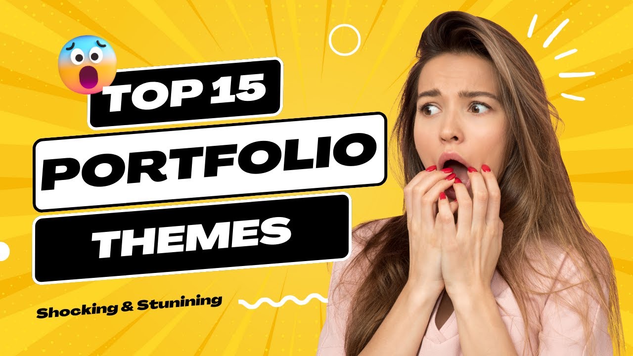 15 STUNNING WordPress Portfolio Themes in 2023 [Showcase Your Creativity]