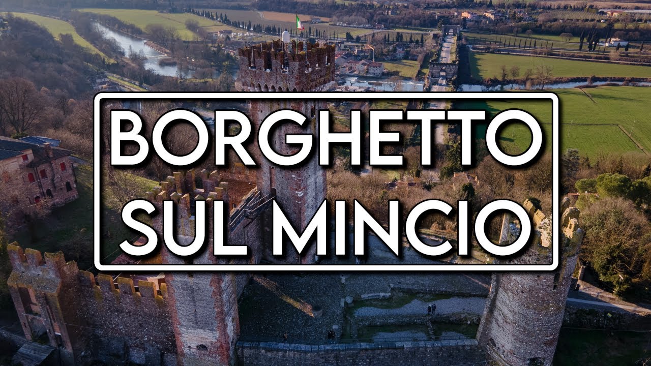 Italian Wonderful Villages: Borghetto sul Mincio | 4K Cinematic Drone Footage