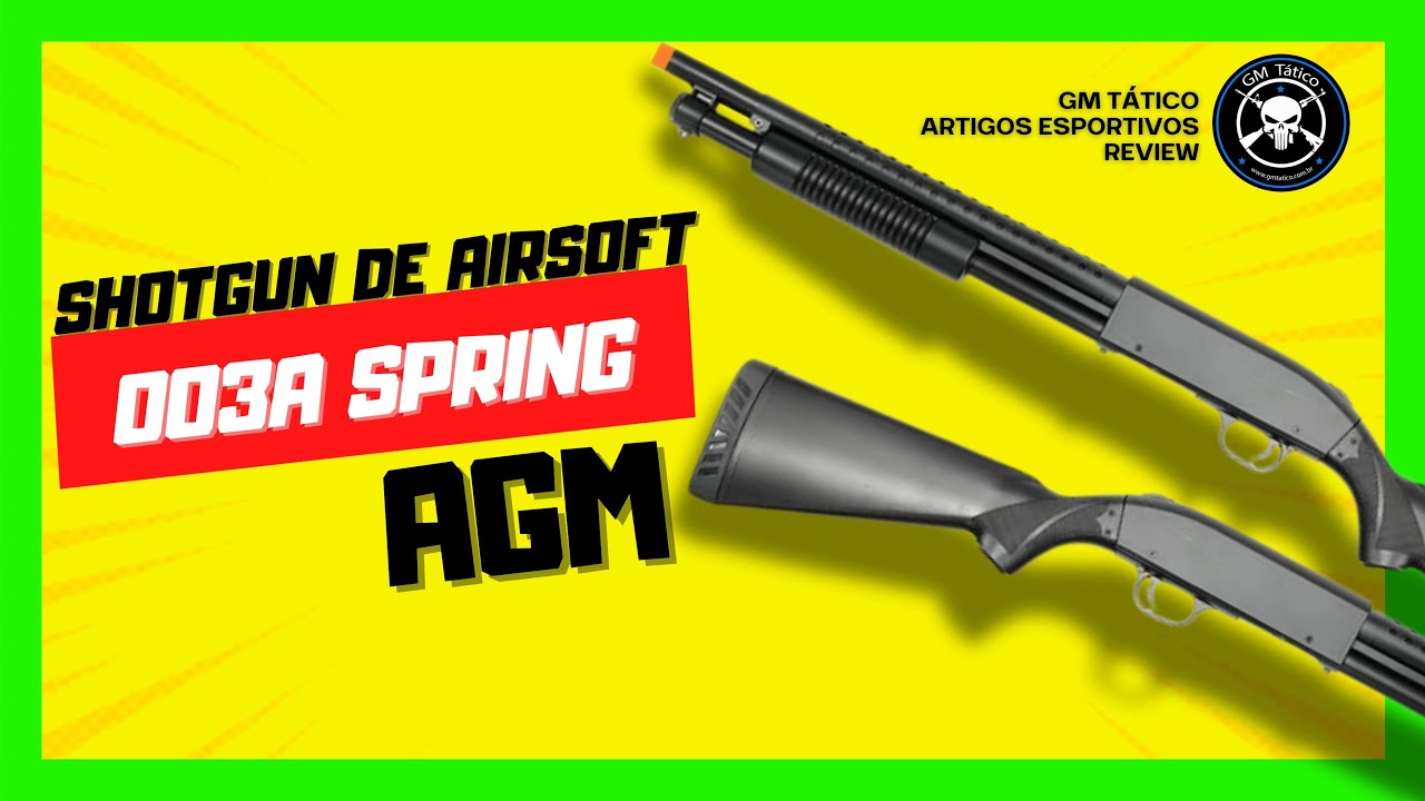 SHOTGUN DE AIRSOFT AGM 003A SPRING