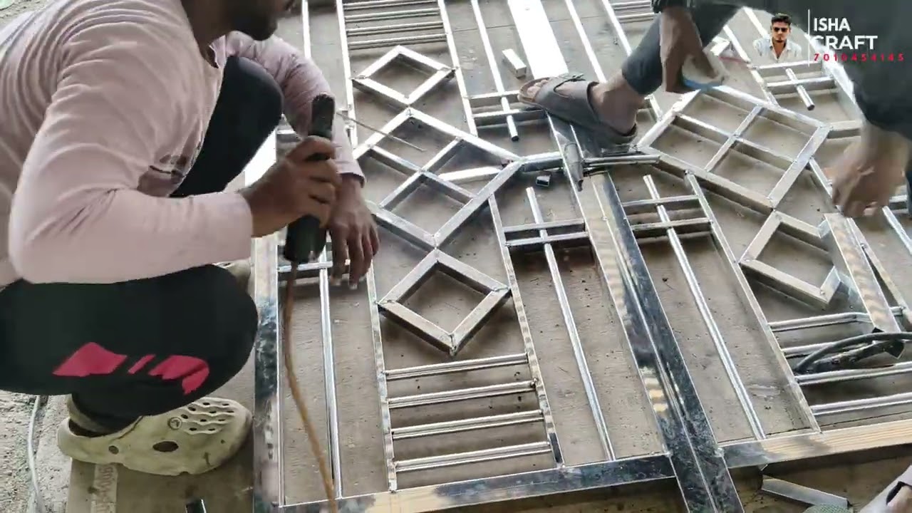 Safty Gate Work Design Of mm metal fab..