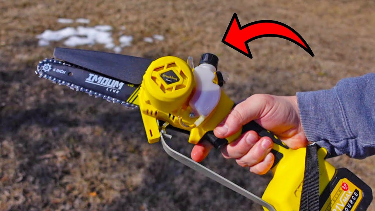 Trim Trees With Ease With THIS Pole Saw Chainsaw Combo!