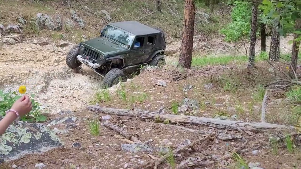just a little bit of rock crawling