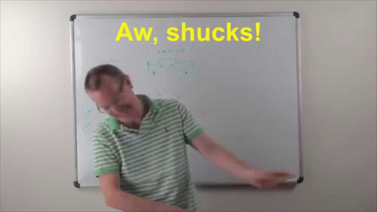 Learn English: Daily Easy English Expression 0799: Aw, shucks~!!