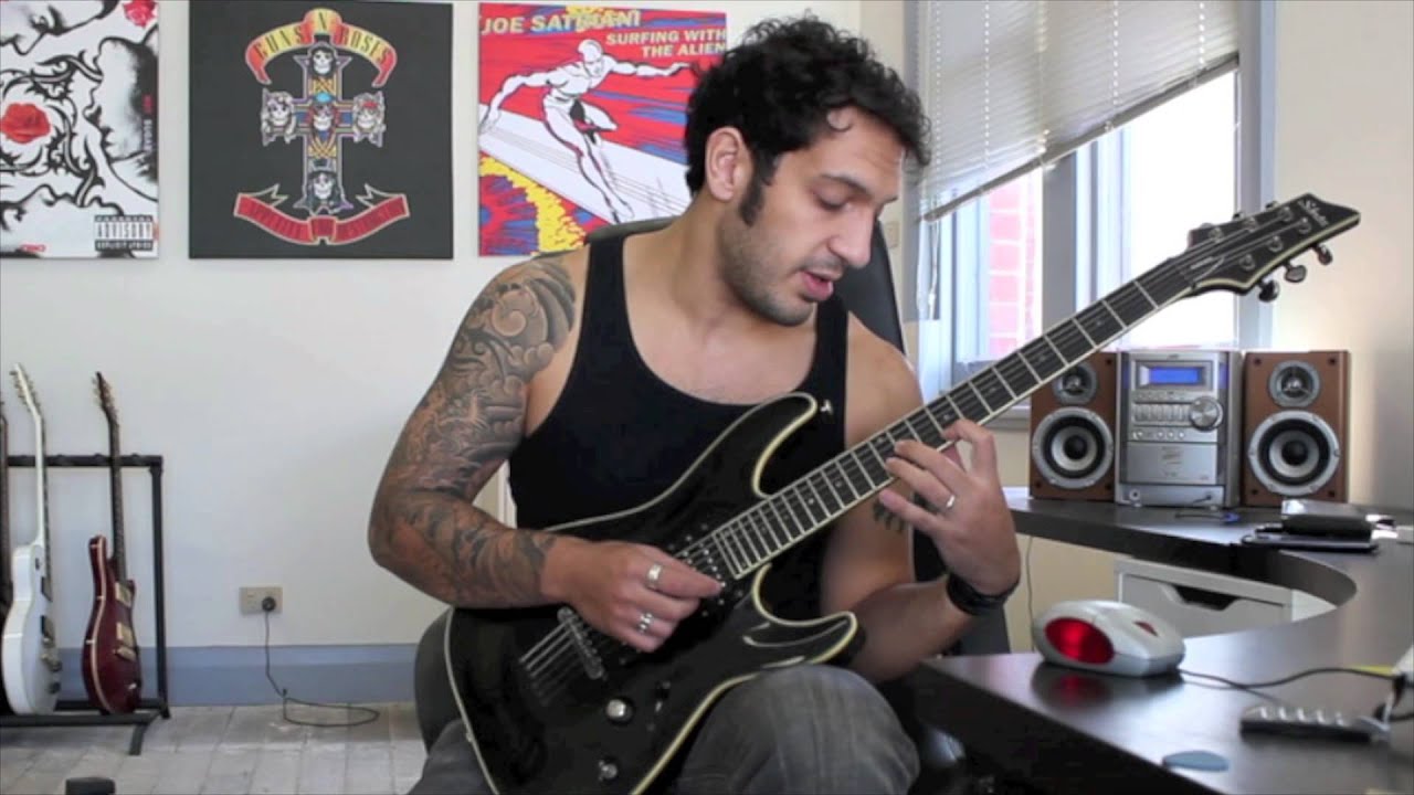 How to play 'Altitudes (Sweep Section)' by Jason Becker Guitar Solo Lesson pt3