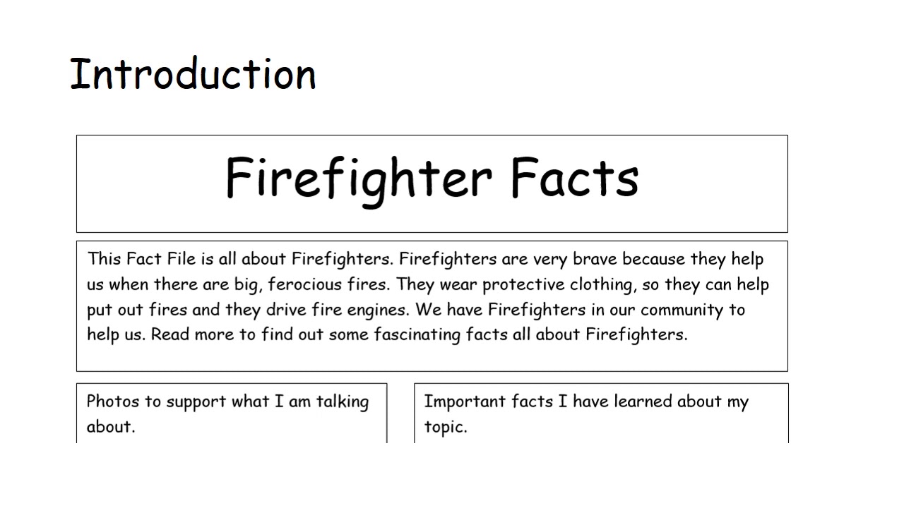 Let's make a Fact File