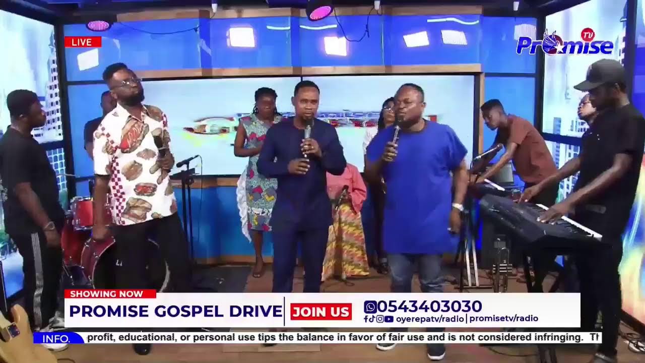 Promise Gosple Drive is live with De Grand Fada Someso on Promise Radio/Tv. || 03-02-2026